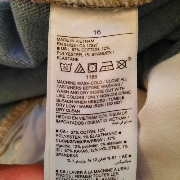 Old Navy Denim Jeans Higher High Rise Flare Womens Sz 16 Light Wash - Picture 6 of 10